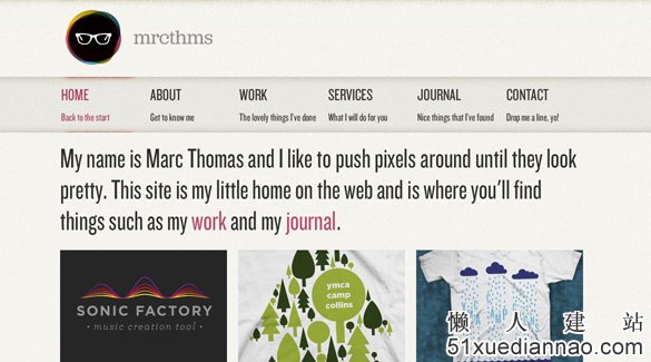 UCD博客-40个WordPress网站设计-Mrcthms