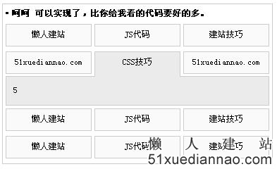 yahoo.com首页的tab选项卡切换效果