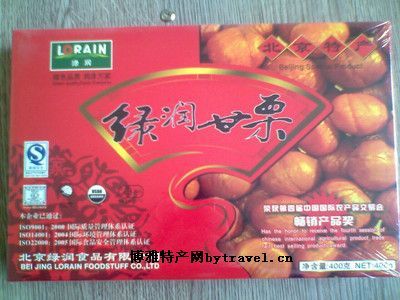 绿润甘栗,北京门头沟区特产绿润甘栗图文介绍