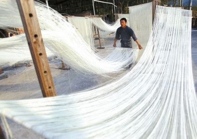 日腾手工面线,福建泉州特产日腾手工面线图文介绍
