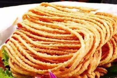 回族馓子，甘肃省甘南州特产回族馓子图文介绍