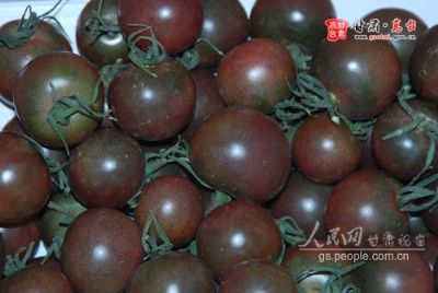 黑番茄，甘肃省张掖特产黑番茄图文介绍