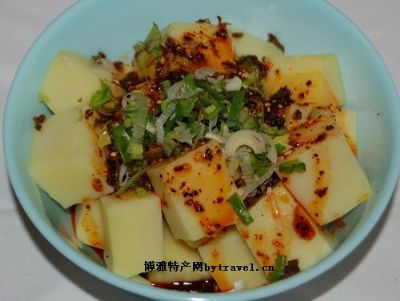 青岩米豆腐，贵州贵阳特产青岩米豆腐图文介绍