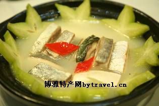 羊栏酸鱼汤，海南三亚特产羊栏酸鱼汤图文介绍
