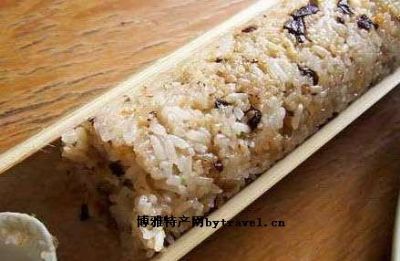 琼中竹筒饭图文介绍