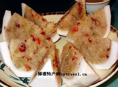 椰子糕,海南海口特产椰子糕图文介绍