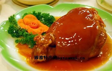 珠河扒肘子，黑龙江哈尔滨特产珠河扒肘子图文介绍