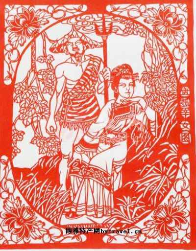 踏虎凿花,湖南湘西州特产踏虎凿花图文介绍