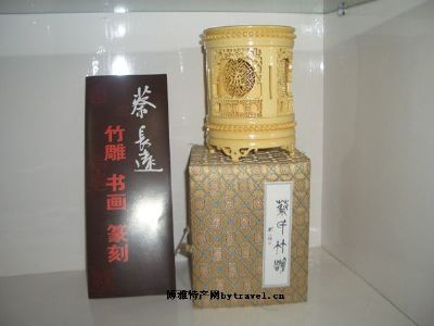 靖安竹雕工艺品，江西宜春特产靖安竹雕工艺品图文介绍