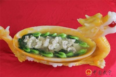 鸡汤煮鱼饺,江西九江特产鸡汤煮鱼饺图文介绍