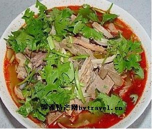 羊杂碎水面,宁夏中卫特产羊杂碎水面图文介绍
