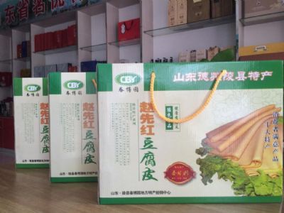 赵先红豆腐皮，山东德州特产赵先红豆腐皮图文介绍