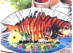 烟熏鲳鱼，上海宝山区特产烟熏鲳鱼图文介绍