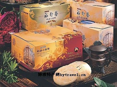 大甲奶油酥饼，台湾台中特产大甲奶油酥饼图文介绍