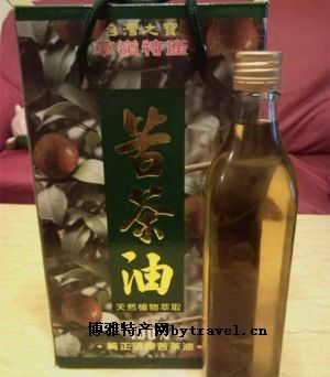 草岭苦茶油，台湾云林县特产草岭苦茶油图文介绍