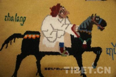 扎囊氆氇，西藏山南特产扎囊氆氇图文介绍