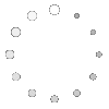 灰色环形旋转loading小图标
