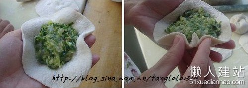 柳叶饺的包法图解